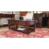 La Roque Mahogany Furniture Coffee Table With Drawers IMR08A